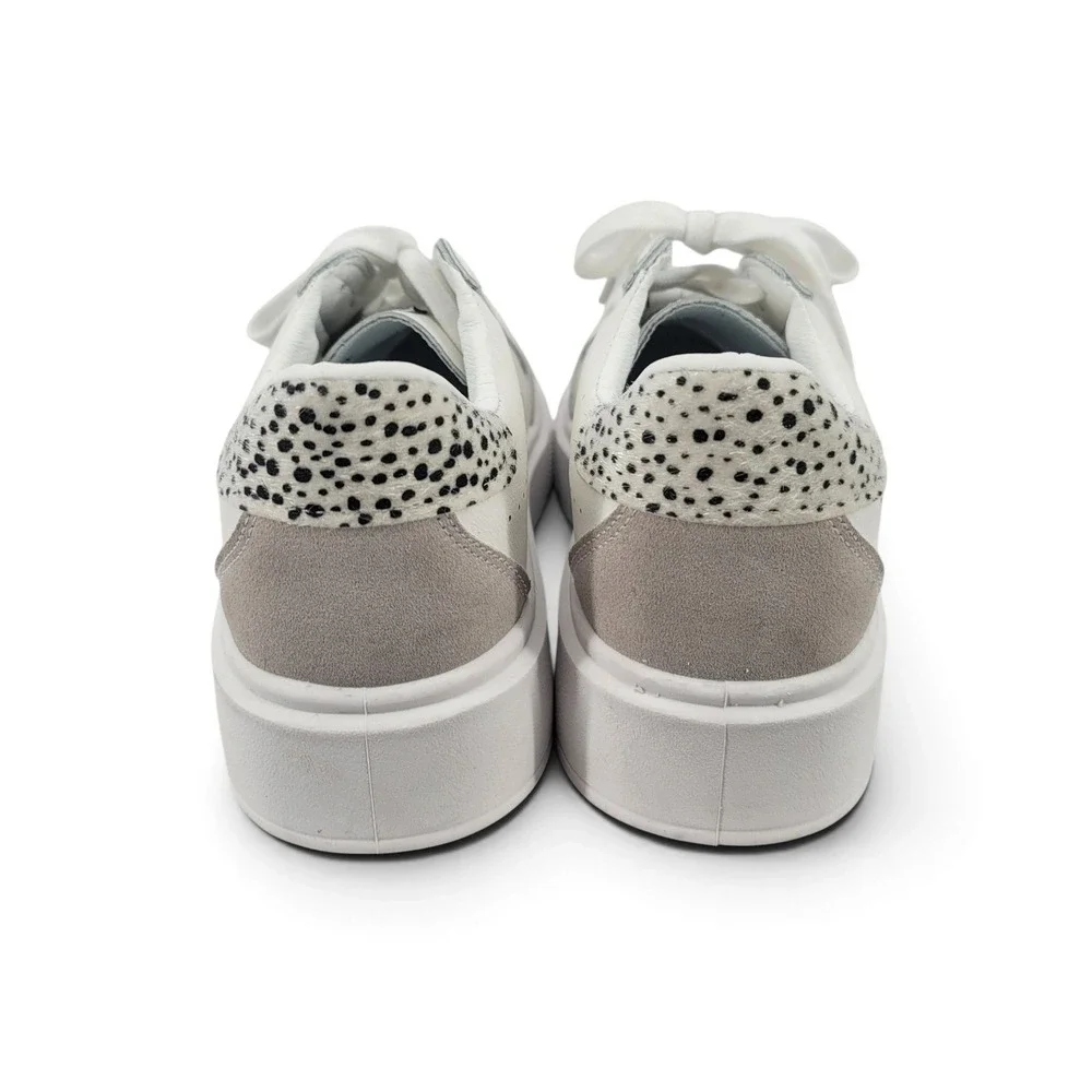 Vintage Havana Lexa Sneakers 9 White Star Platform Skater Streetwear Shoes